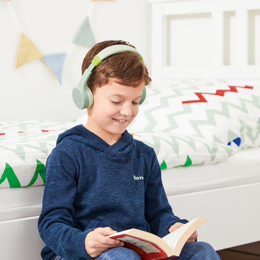 Teens Guard On-Ear Wireless Casque pour enfant, vert