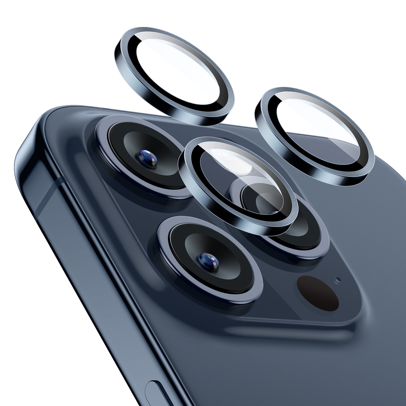 Armorite Camera Lens Protector iPhone 15 Pro, Blue