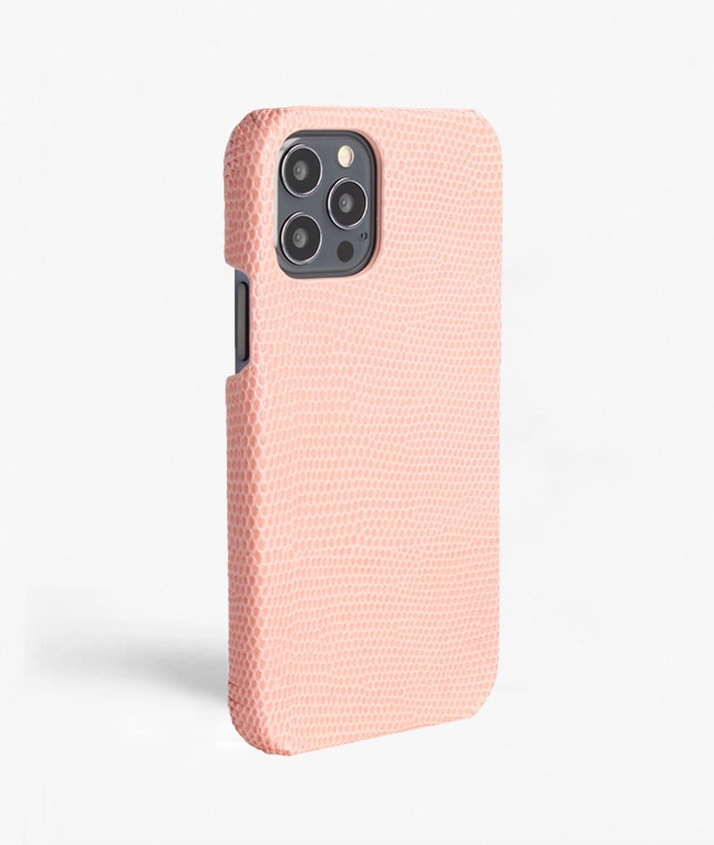 Coque iPhone 12/iPhone 12 Pro Lizard Rose