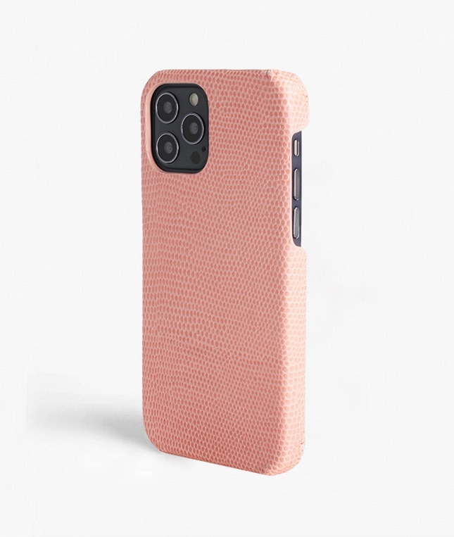 Coque iPhone 12/iPhone 12 Pro Lizard Rose