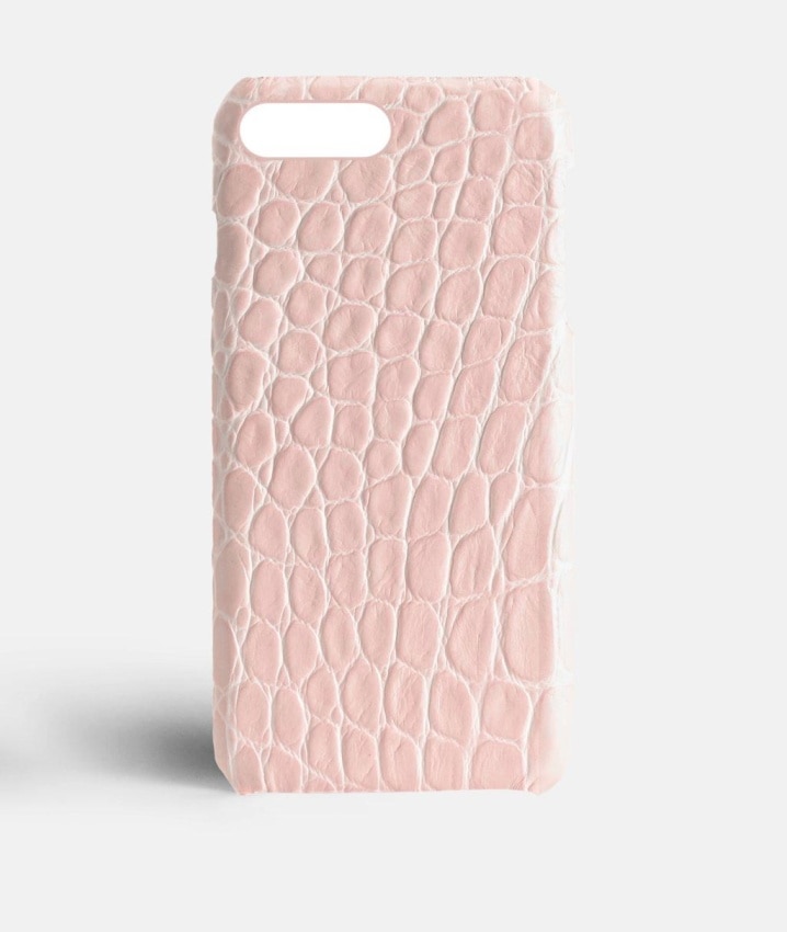 Coque iPhone 7 Plus/iPhone 8 Plus Croco Rose