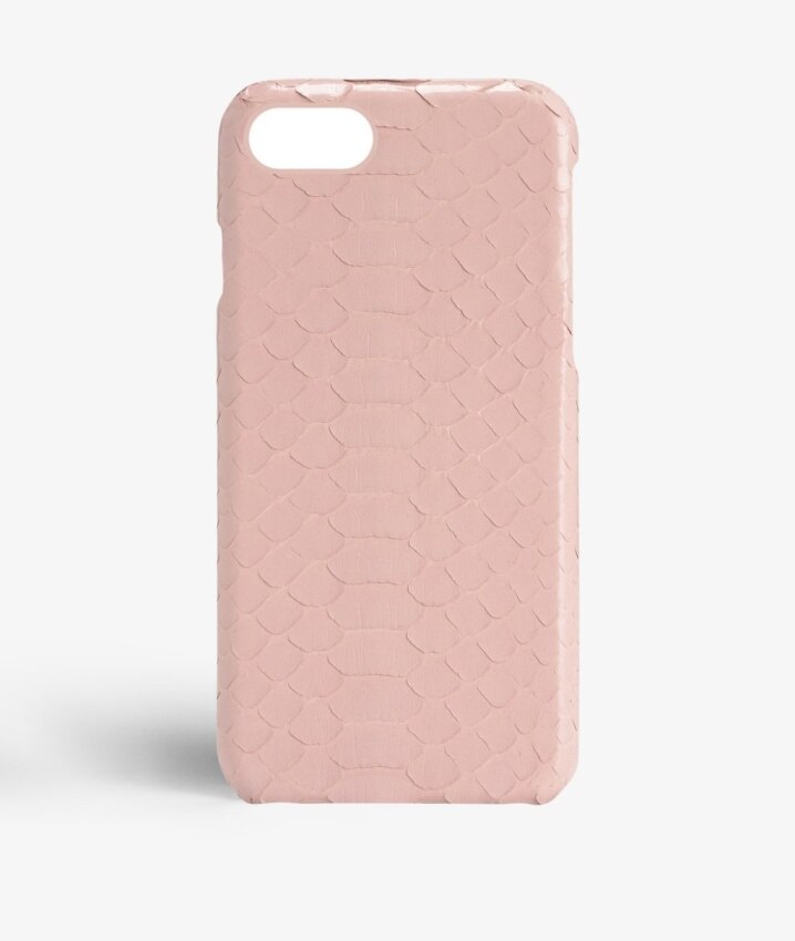 Coque iPhone 7 Real Python Rose