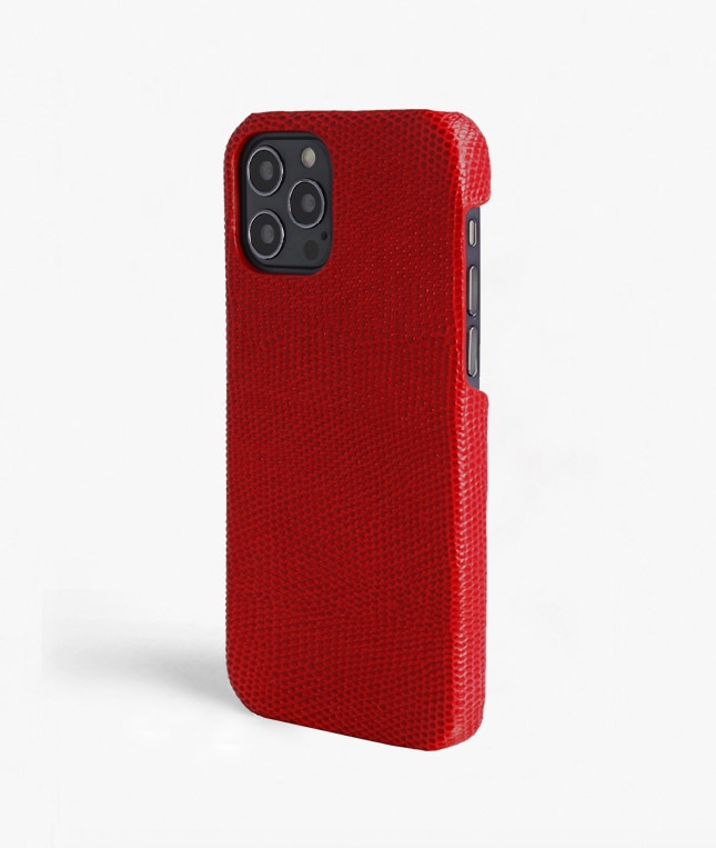 Coque iPhone 12/iPhone 12 Pro Lizard Rouge