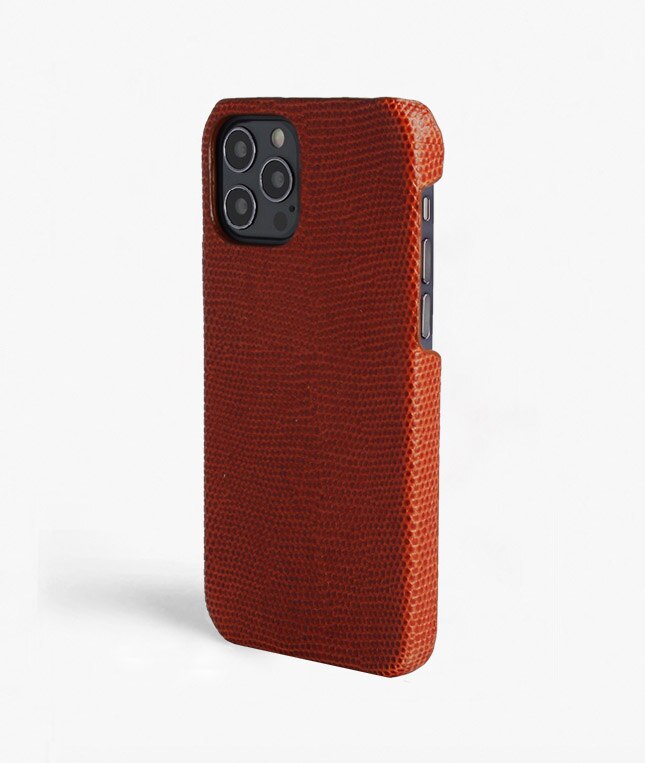 Coque iPhone 12/iPhone 12 Pro Lizard Granata