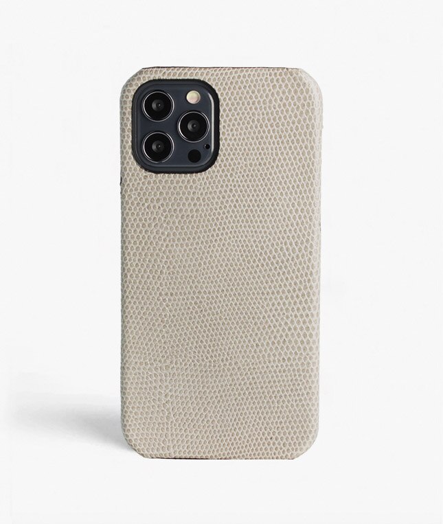 Coque iPhone 12/iPhone 12 Pro Lizard Gris
