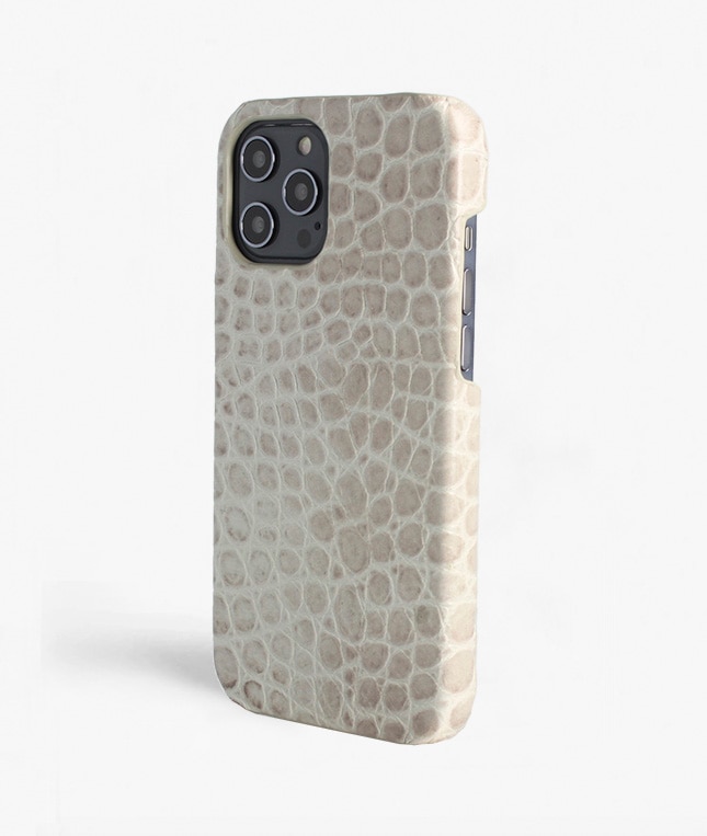 Coque iPhone 12 Pro Max Croco Grey