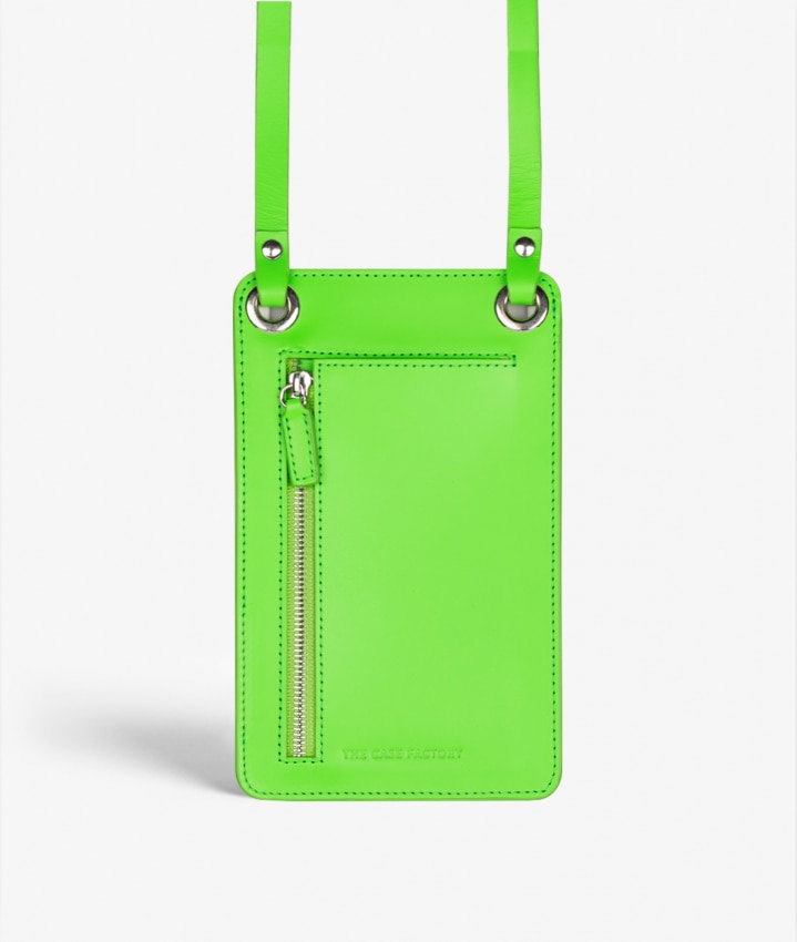 Smart Crossbody Sac Vegetable Tanned Smiley Vert