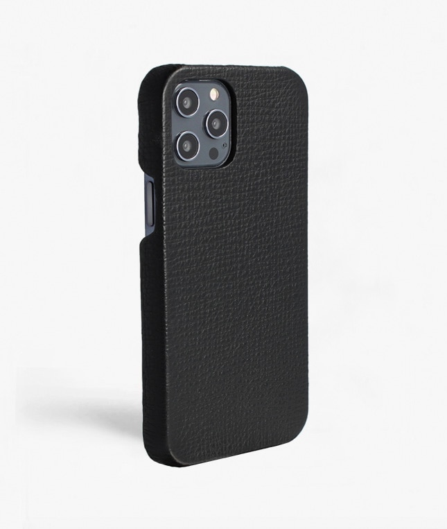 Coque iPhone 12/iPhone 12 Pro Textured Black