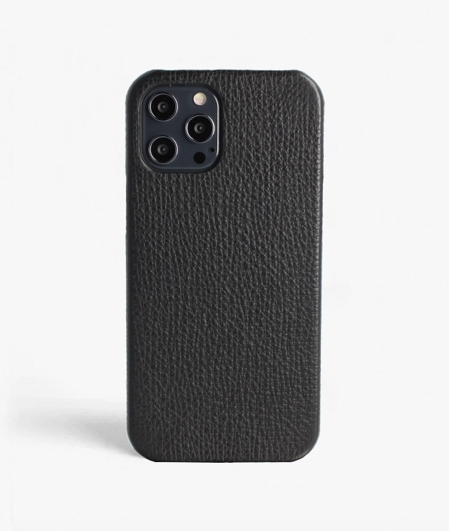 Coque iPhone 12/iPhone 12 Pro Textured Black