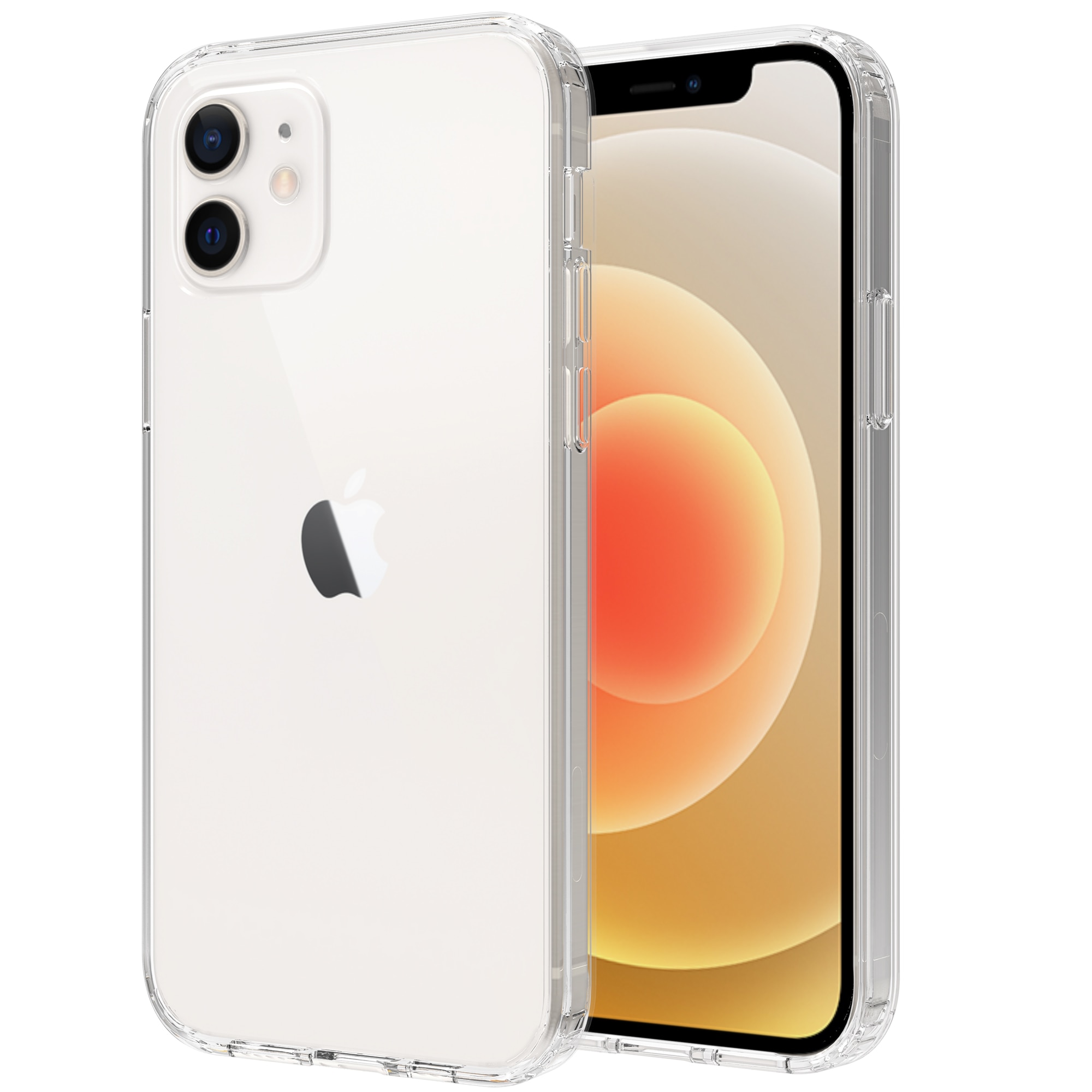 Coque hybride pour iPhone 12 Mini, Transparent