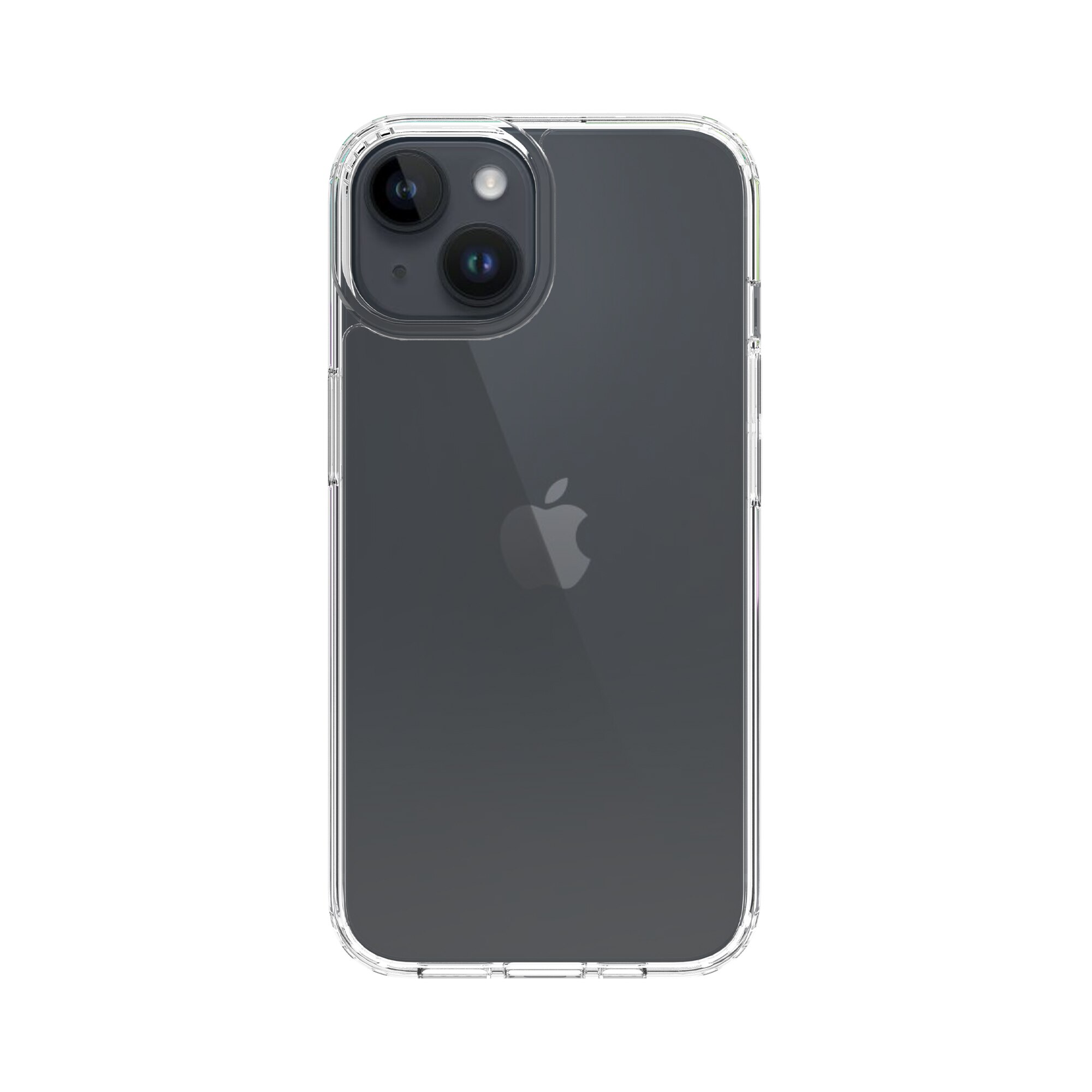 Coque hybride pour iPhone 13 Mini, Transparent