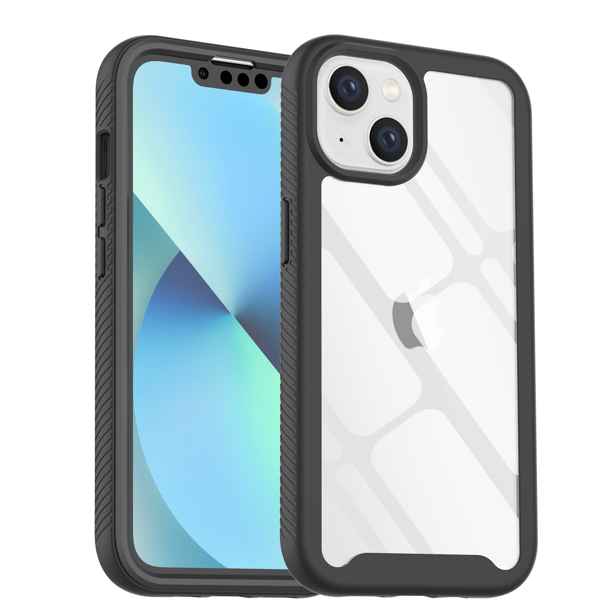 Coque Full Protection iPhone 14, Noir