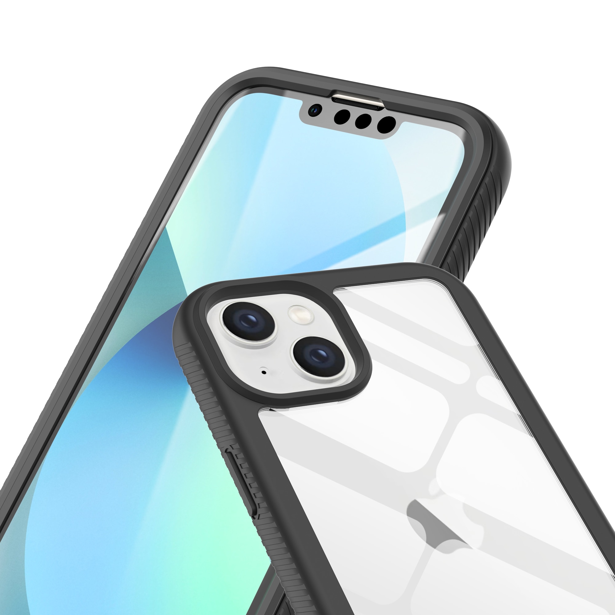 Coque Full Protection iPhone 14, Noir