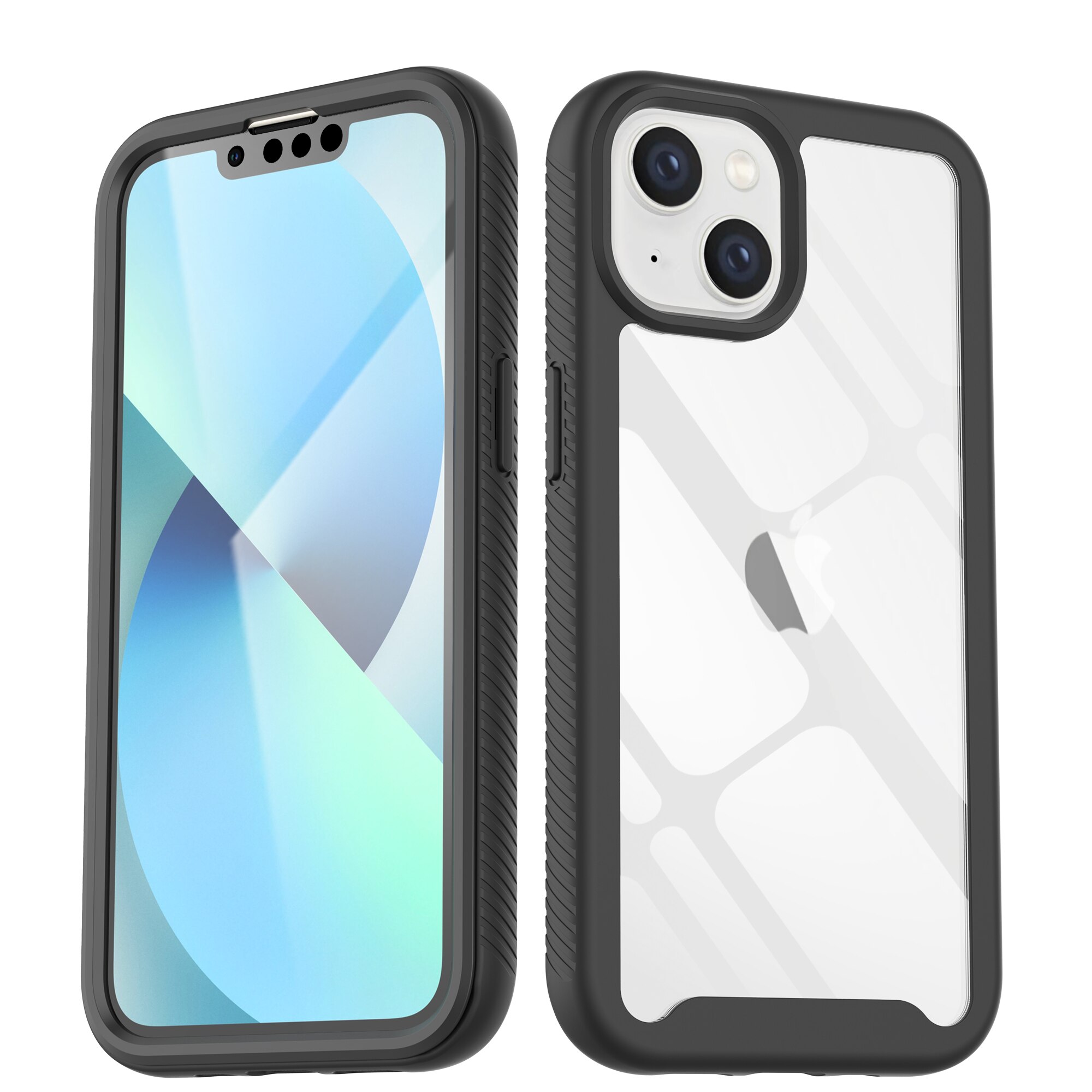Coque Full Protection iPhone 14, Noir