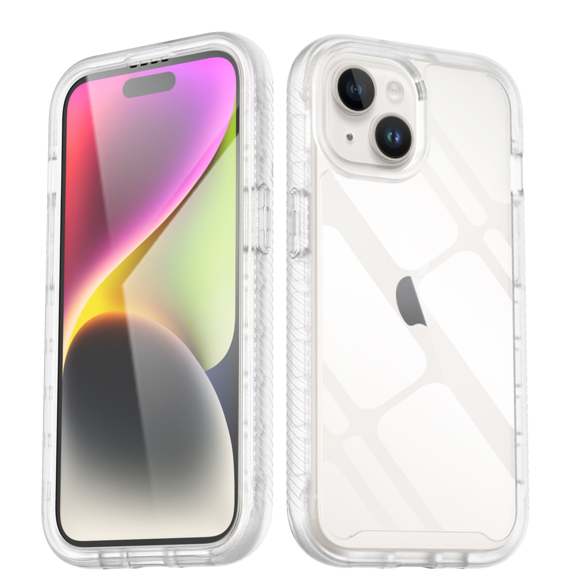 Coque Full Protection iPhone 15, Transparent