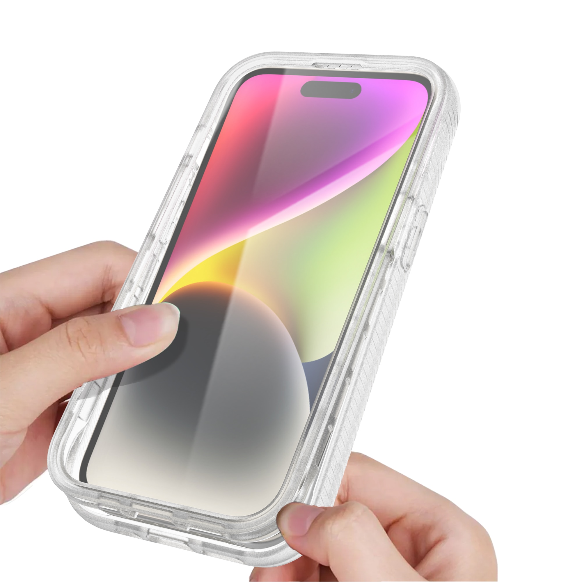 Coque Full Protection iPhone 15, Transparent