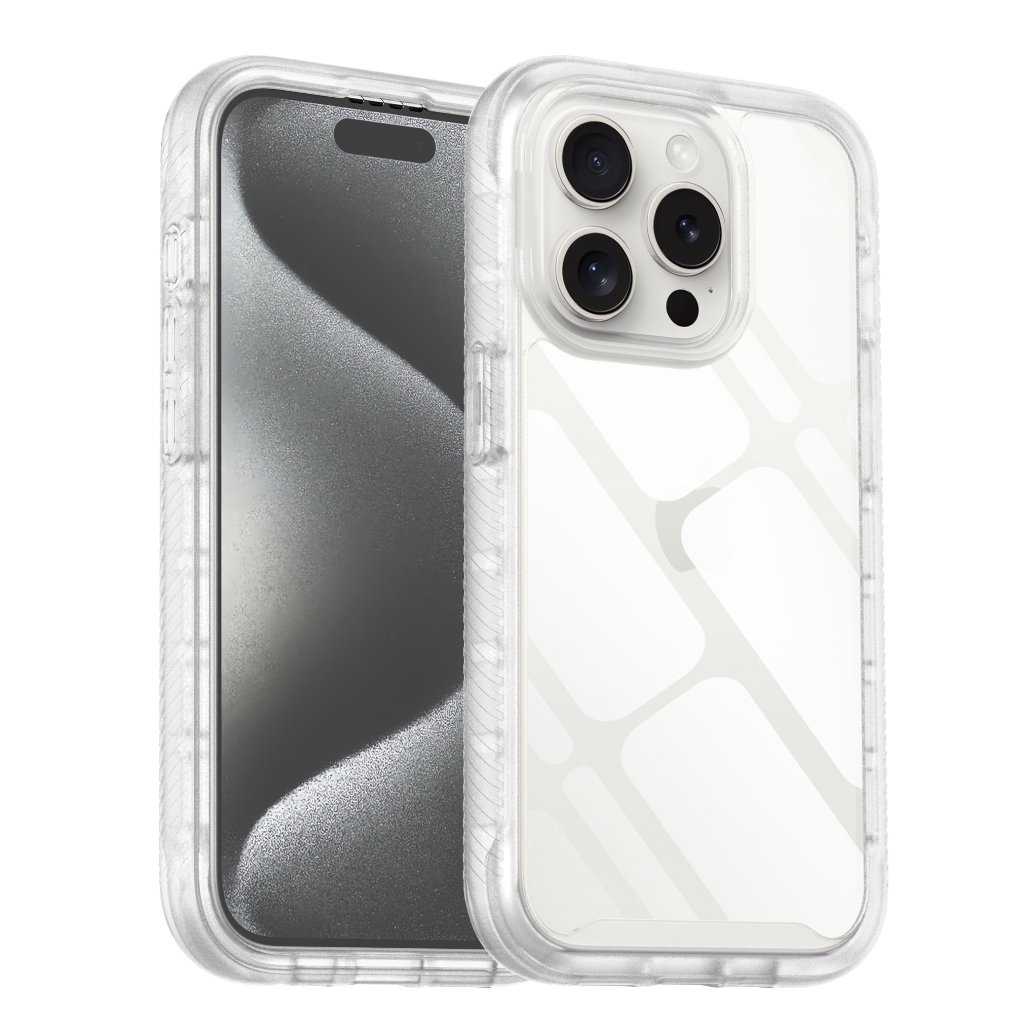Coque Full Protection iPhone 15 Pro Max, Transparent