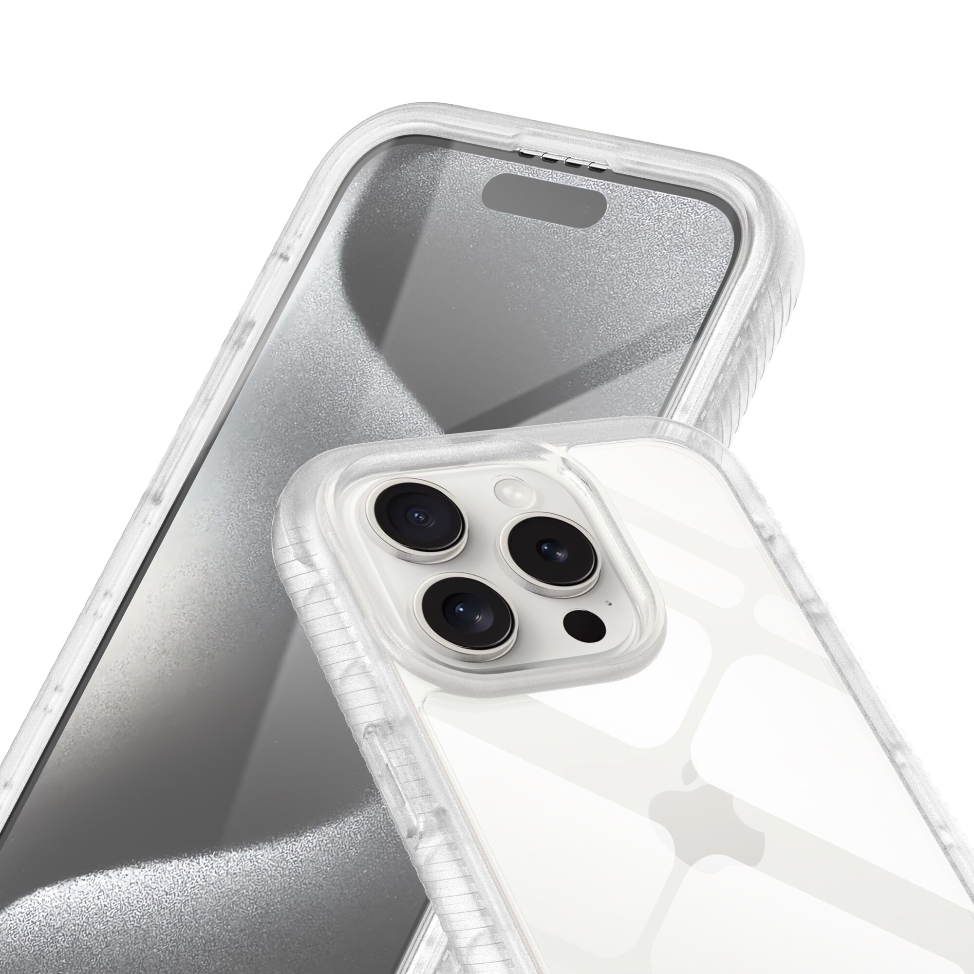 Coque Full Protection iPhone 15 Pro Max, Transparent