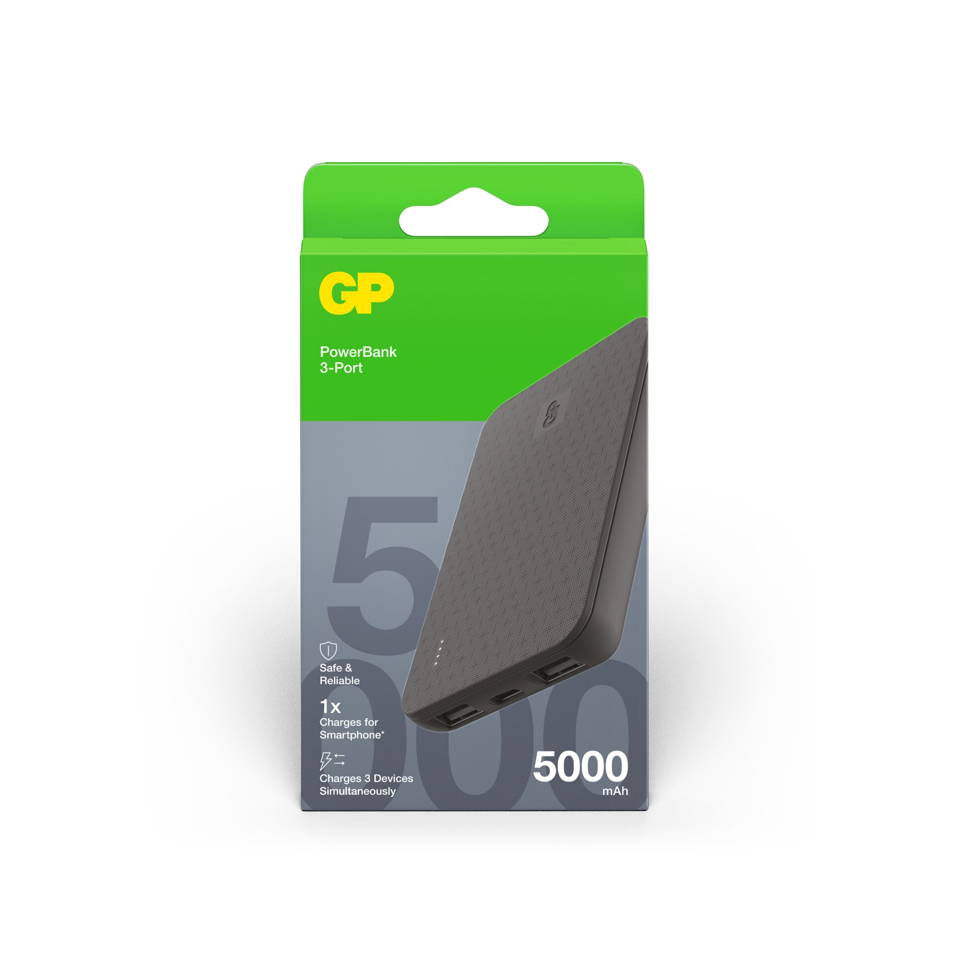Powerbank Plus 5000mAh Black
