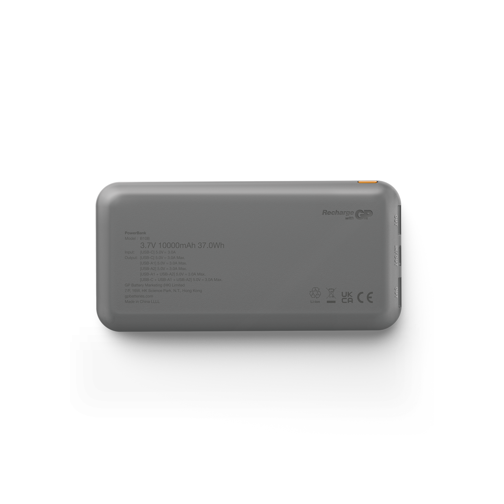 Powerbank Plus 10000mAh Black