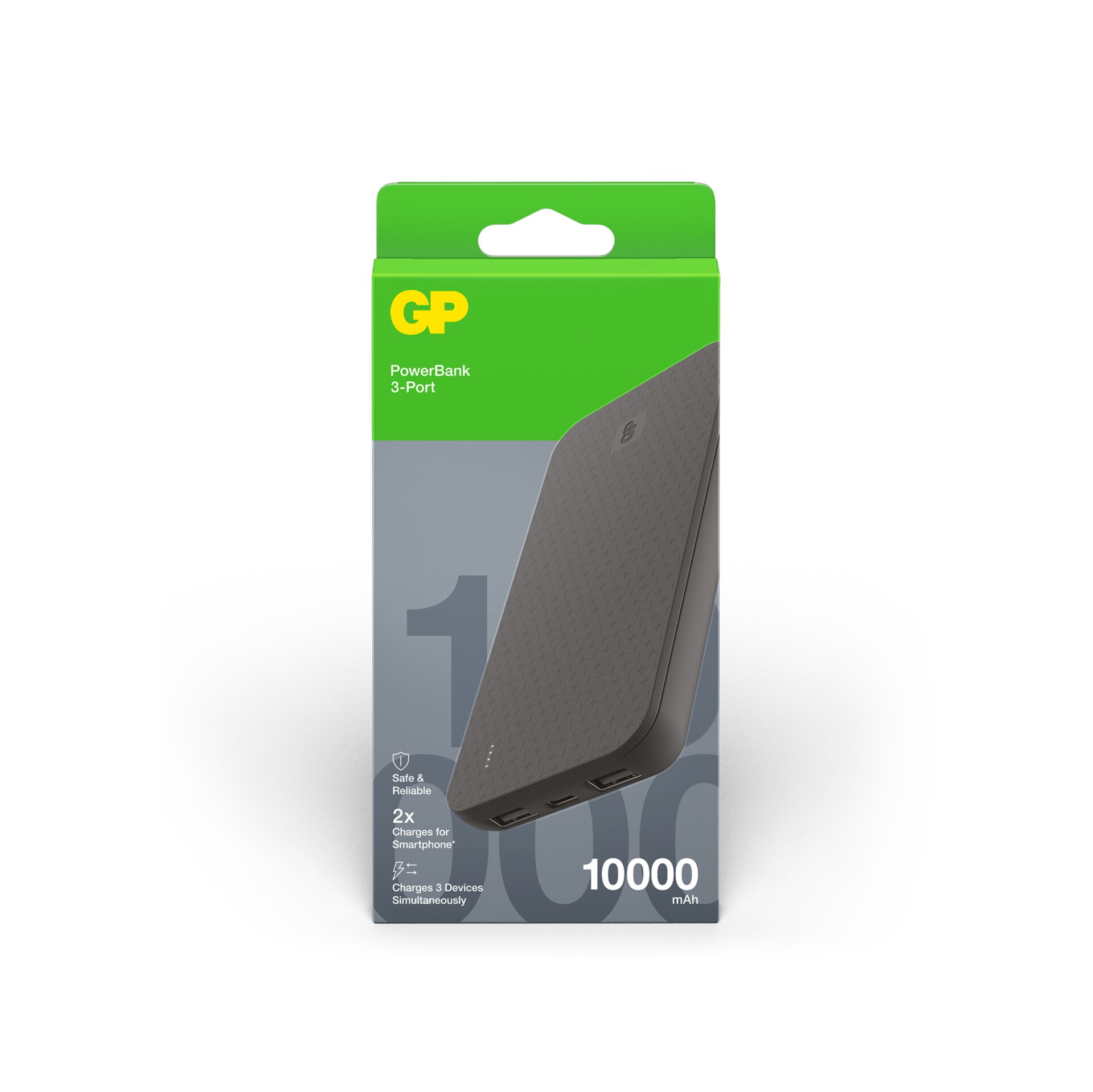 Powerbank Plus 10000mAh Black