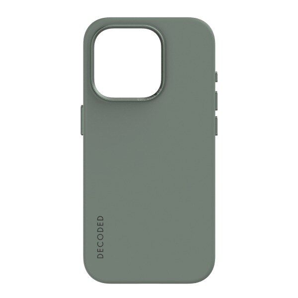 AntiMicrobial Silicone Back Cover iPhone 15 Pro Max, Sage Leaf