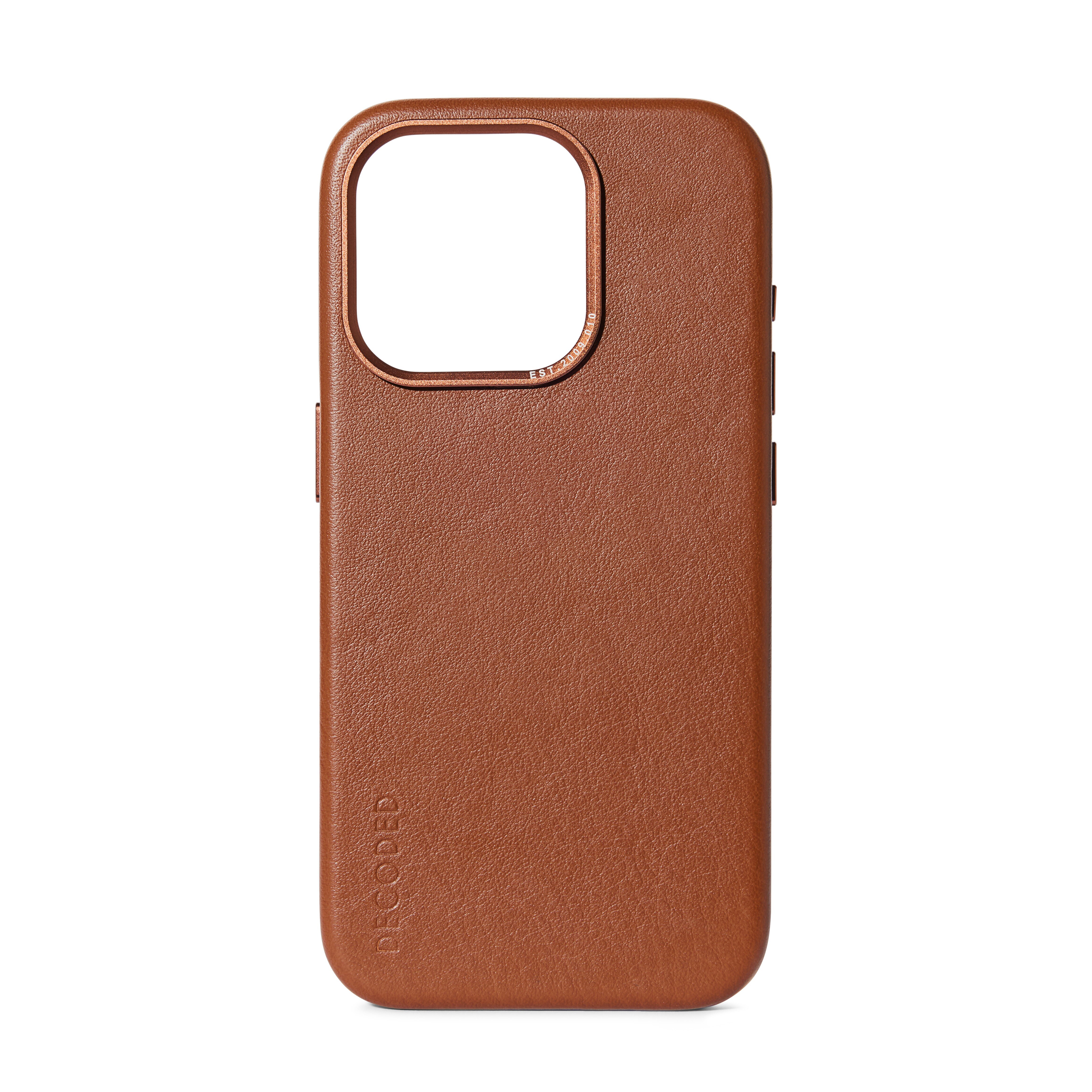 Leather Back Cover iPhone 15 Pro Max, Tan
