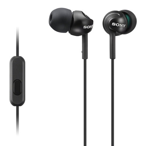 Headset in-ear MDR-EX110AP Noir