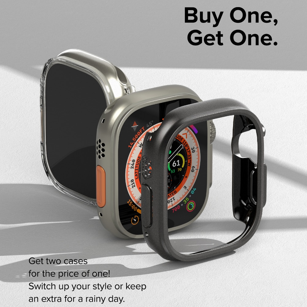 Coque Slim (2 pièces) Apple Watch Ultra 49mm 1st Gen, Multi-couleur / motif