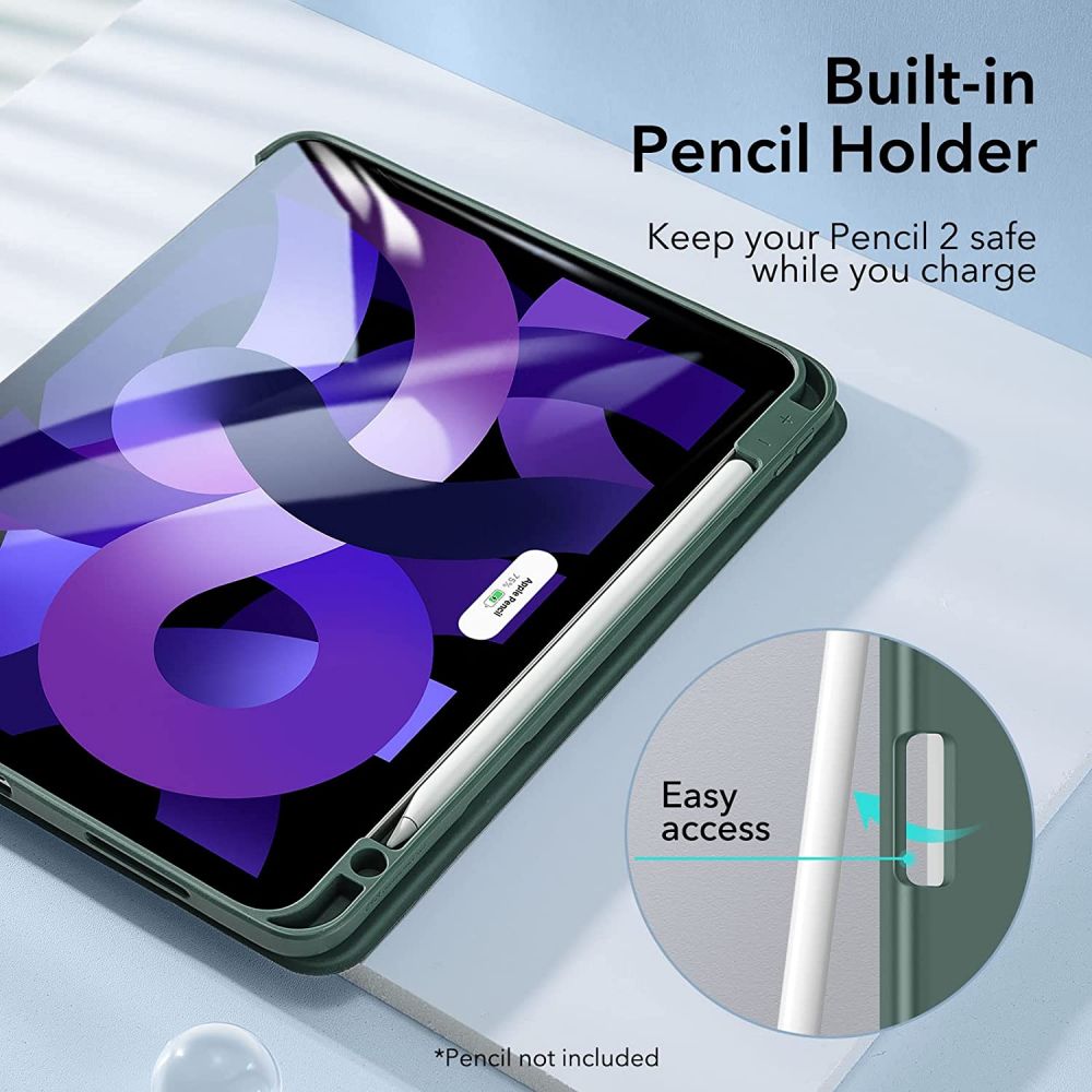 Coque Rebound Pencil iPad Air 10.9 2020/2022 Green