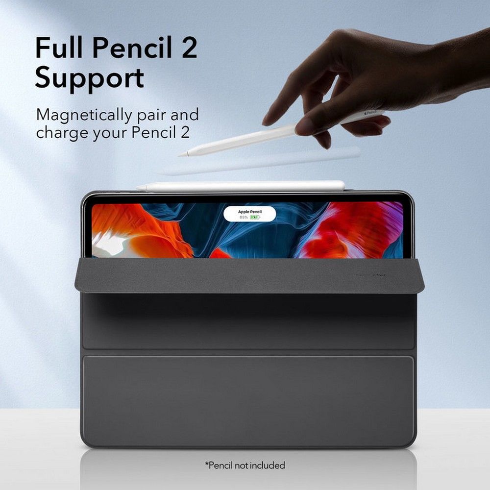 Coque Rebound Magnetic iPad Pro 12.9 6th Gen (2022) Black