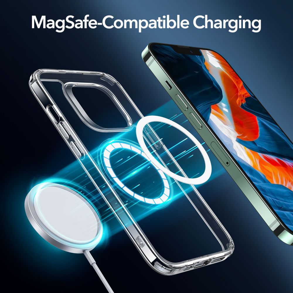 Classic Hybrid HaloLock MagSafe iPhone 13 Pro Max, Transparent