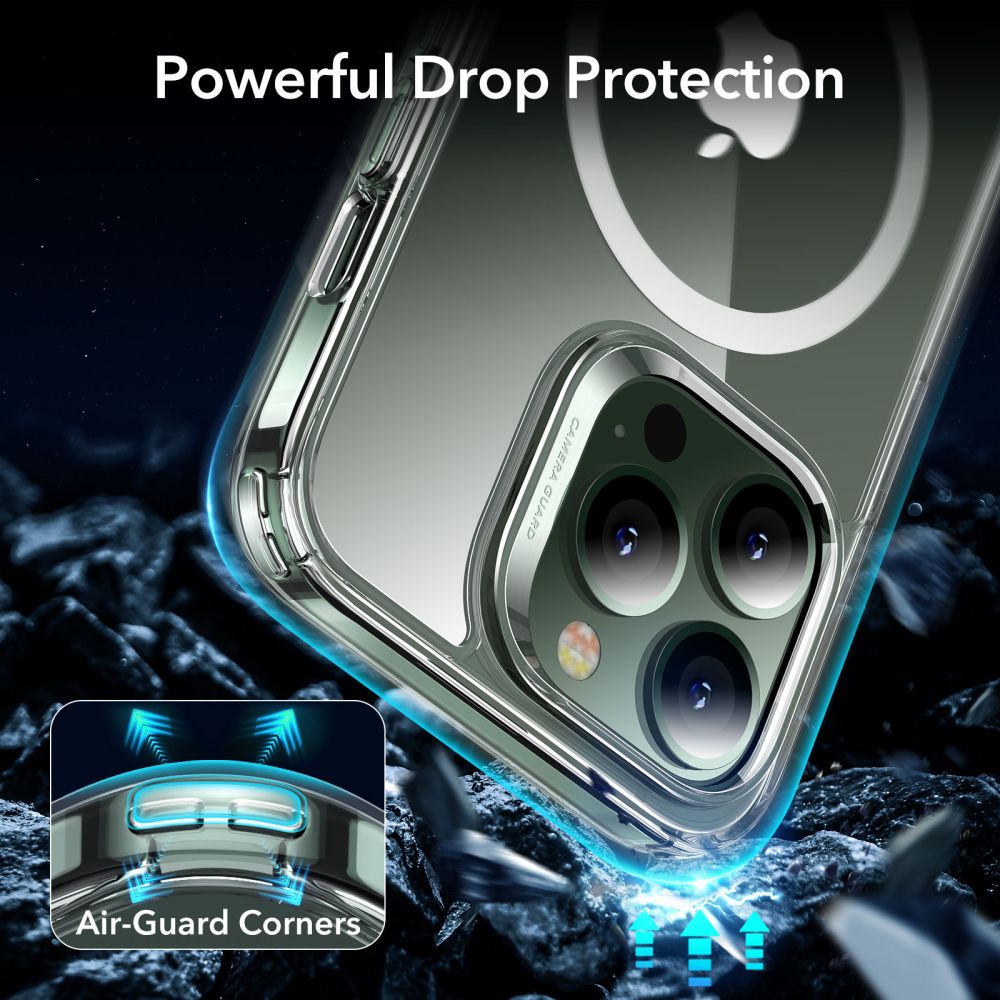 Classic Hybrid HaloLock MagSafe iPhone 13 Pro Max, Transparent