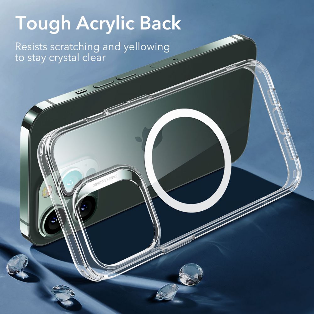 Classic Hybrid HaloLock MagSafe iPhone 13 Pro Max, Transparent