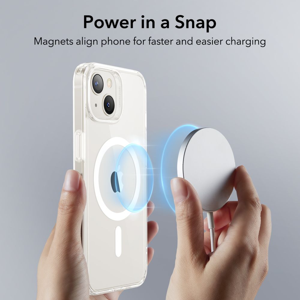 Classic Hybrid HaloLock MagSafe iPhone 13, Transparent