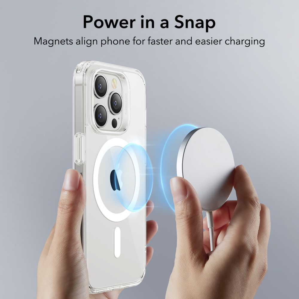 Classic Hybrid HaloLock MagSafe iPhone 14 Pro Max, Transparent