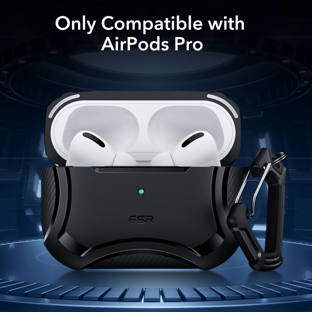 Cyber Armor HaloLock MagSafe Case AirPods Pro 1/2, Black