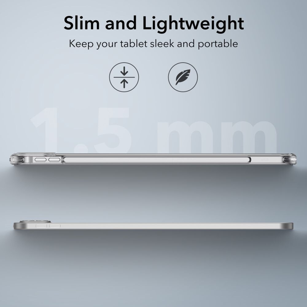 Coque Classic Hybrid iPad Pro 12.9 5th Gen (2021), Clear