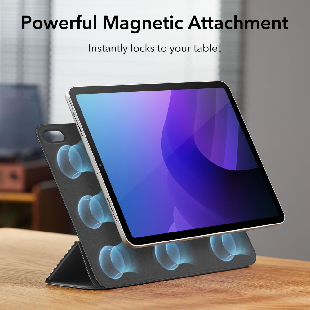Coque Rebound Magnetic iPad 10.9 10th Gen (2022), noir