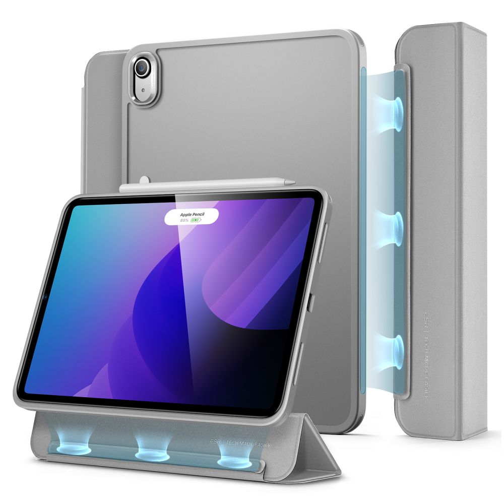 Coque Ascend Hybrid iPad 10.9 10th Gen (2022) gris