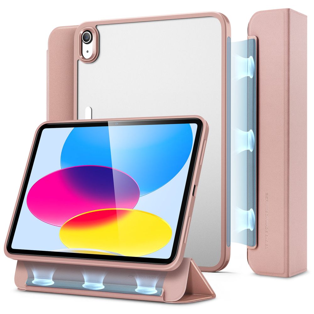 Coque Ascend Hybrid iPad 10.9 10th Gen (2022) Rose Gold