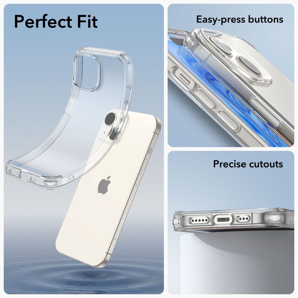 Coque Project Zero iPhone 15, Clear