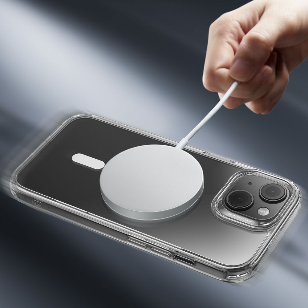 Classic Hybrid HaloLock MagSafe iPhone 15 Plus, Transparent