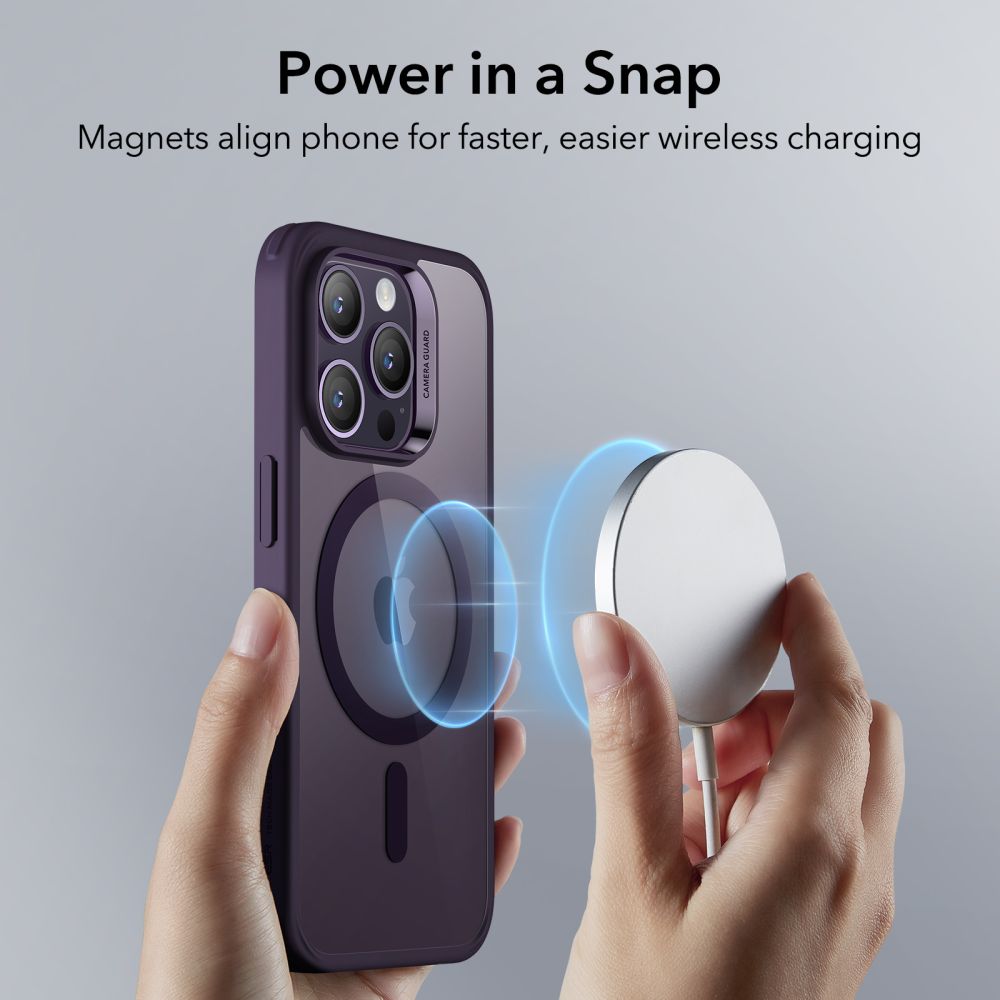 Classic Hybrid HaloLock MagSafe iPhone 14 Pro Max, Violet
