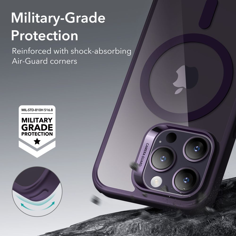 Classic Hybrid HaloLock MagSafe iPhone 14 Pro Max, Violet