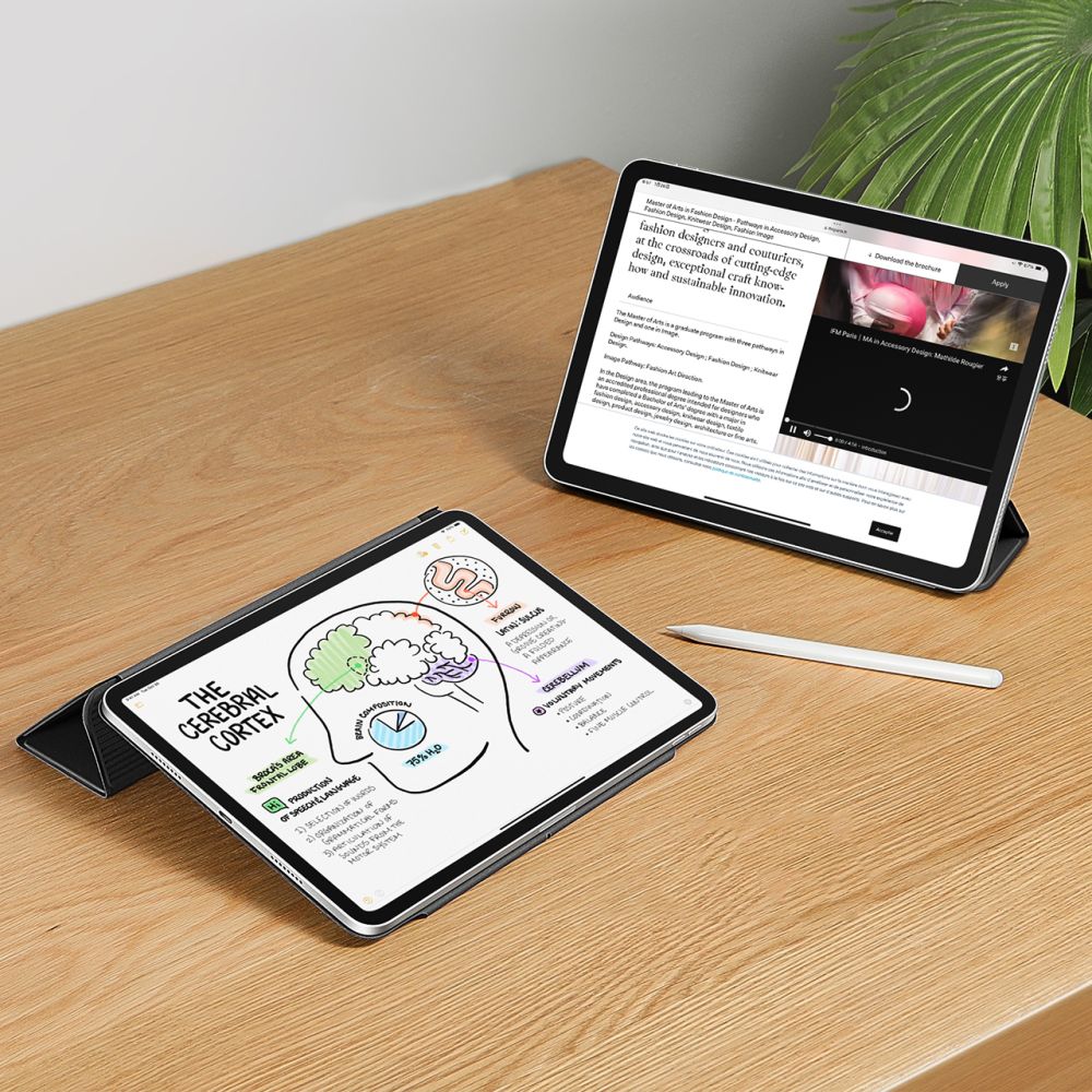 Coque Rebound Magnetic iPad Pro 13 7th Gen (2024) Black