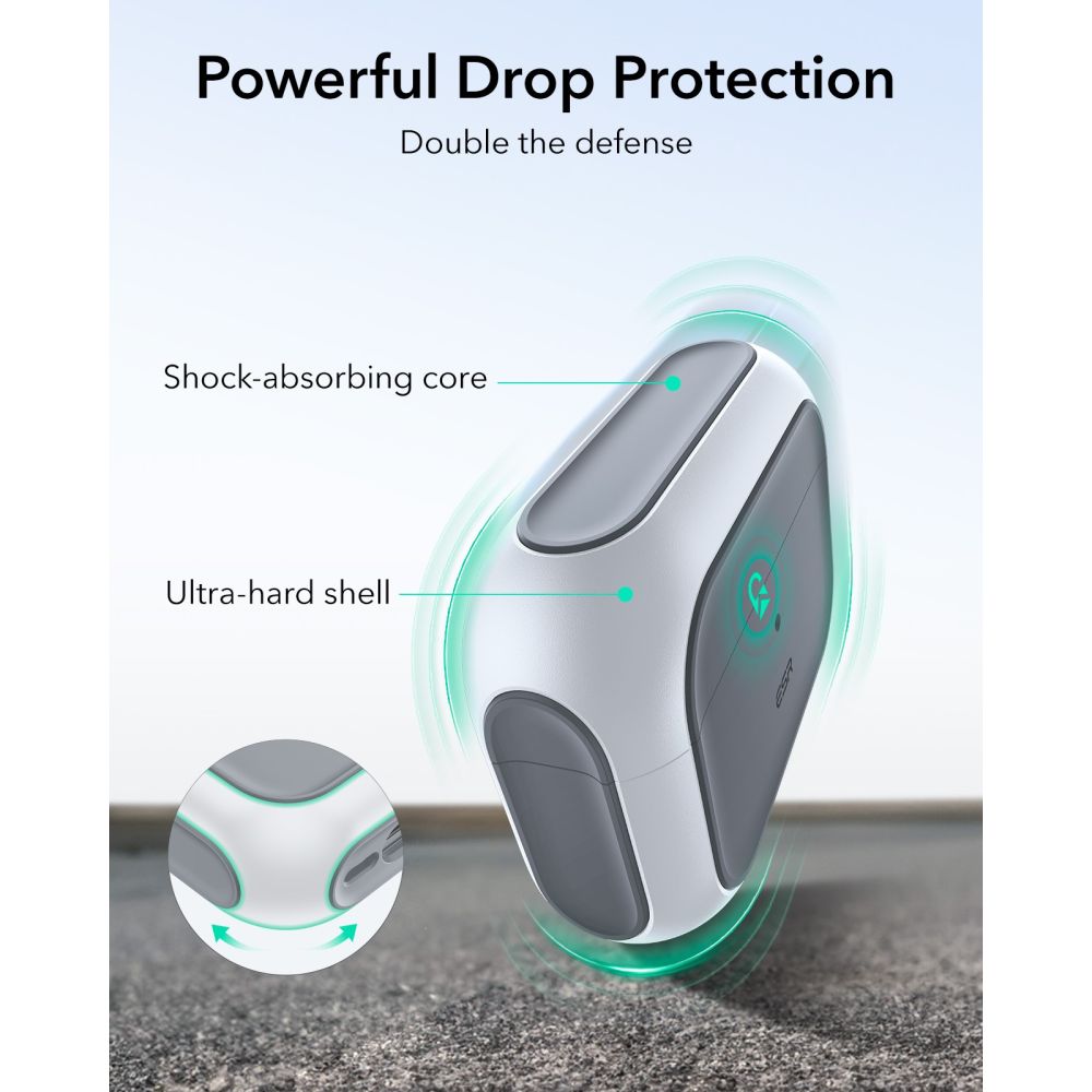 Orbit HaloLock Magsafe Case Apple AirPods Pro 3 Blanc