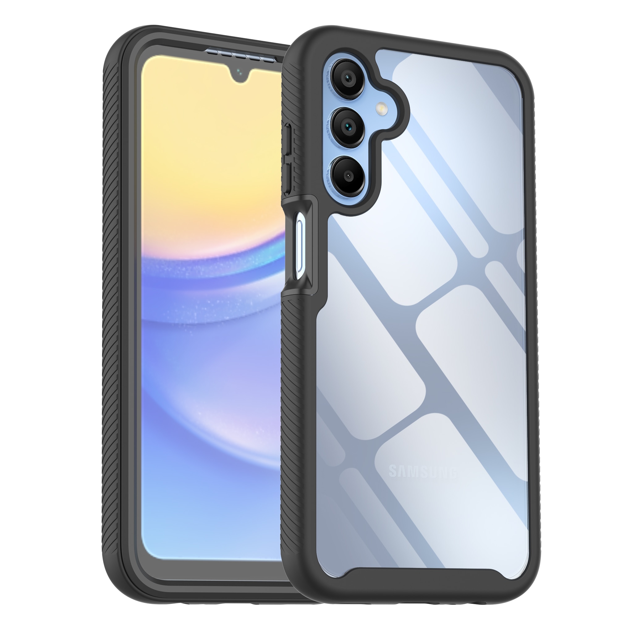 Coque Full Protection Samsung Galaxy A15, Noir