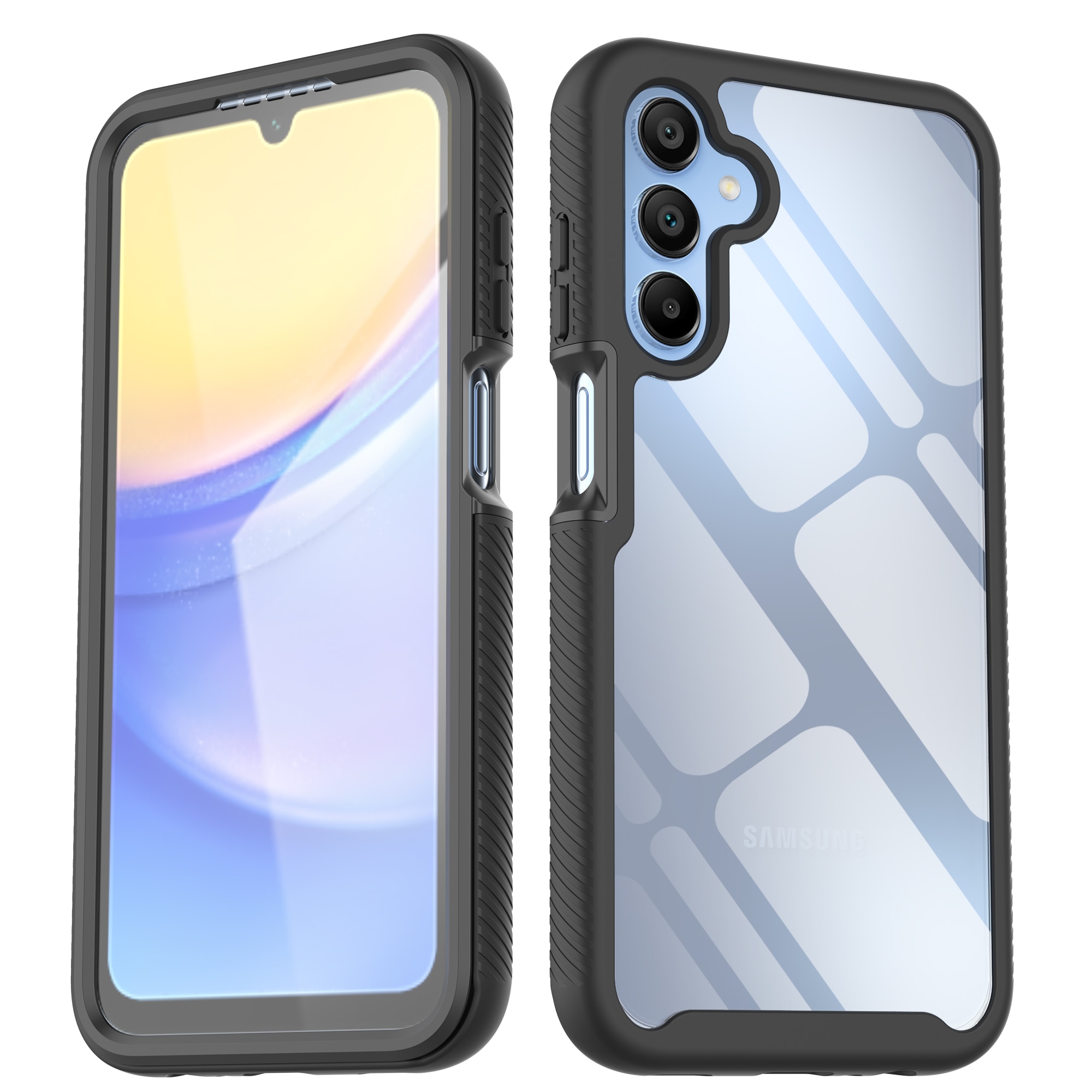 Coque Full Protection Samsung Galaxy A15, Noir