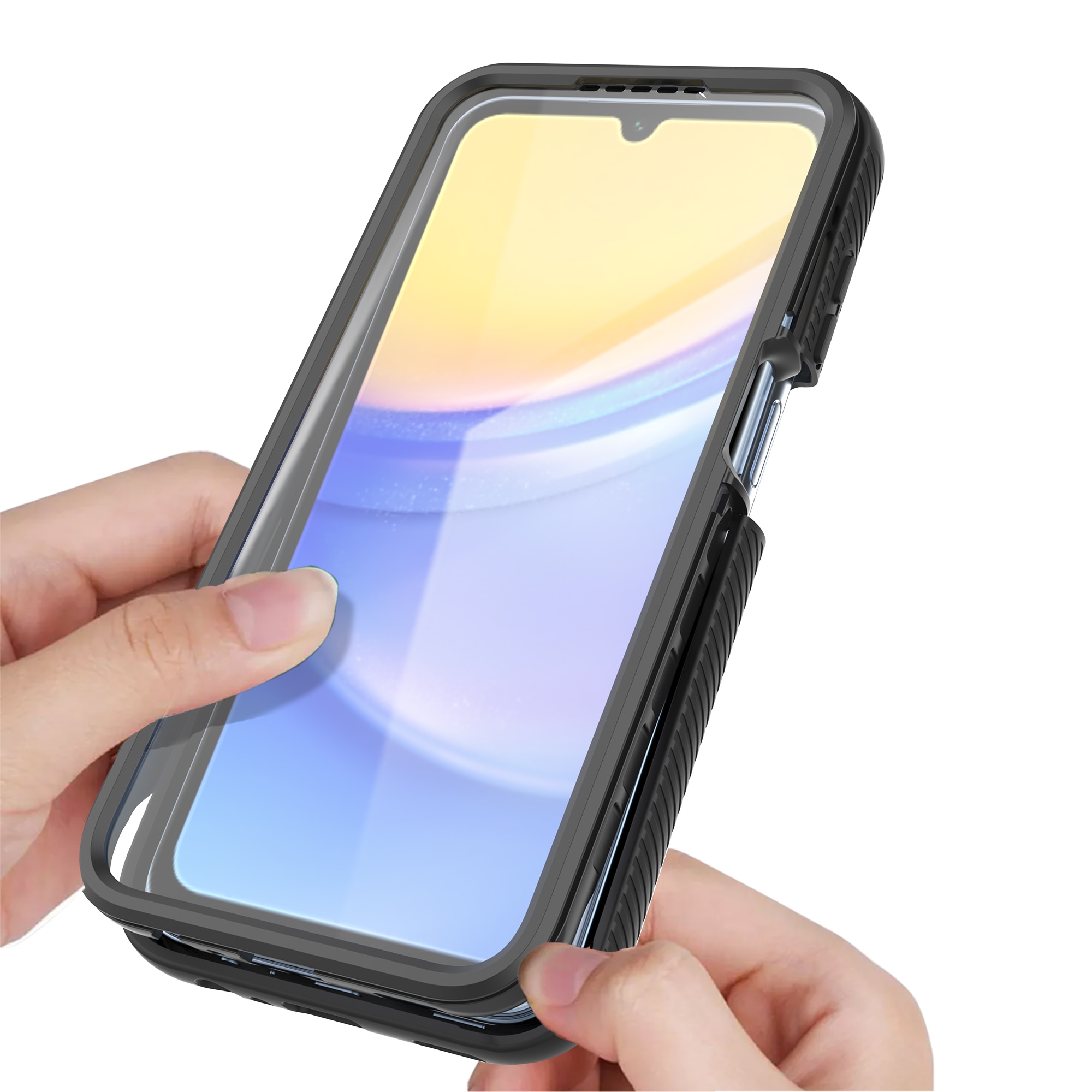 Coque Full Protection Samsung Galaxy A15, Noir